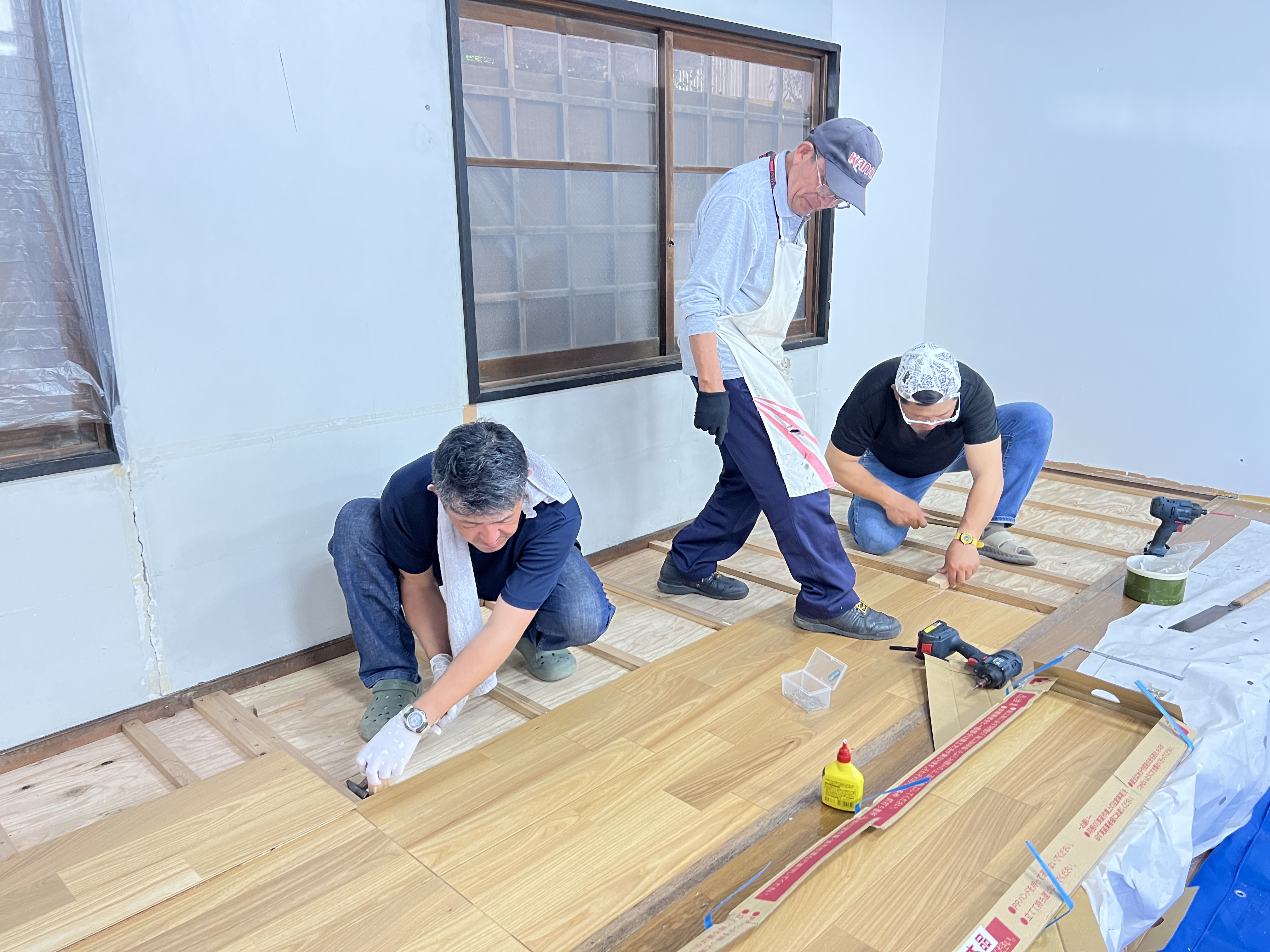 スタッフルームDIY